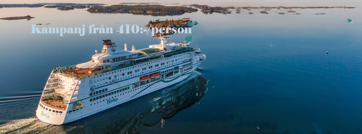 Kampanj p� Birka till Mariehamn inkl frukost